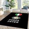 Inter Milan Floor Rug Office Rug Design For Game Room Balcony Hallway Foyer Antislip Rug Office Home Decor Birthdaychristmas Gift