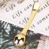 Zinc Alloy Face Mask Spoon Anti Wrinkle Eye Fatigue Relief Massage Stick Cream Import Scoop