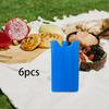 6 Ice Packs for Coolers Portable Freezer Blocks And Outdoor Activities