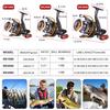 SOUGAYILANG Spinning Reel 11ball Bearing Aluminum Alloy Spool Large Line Capacity Metal Fishing Reel