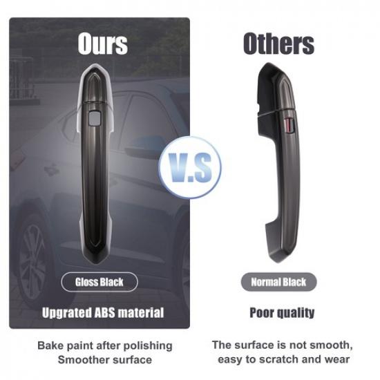 Door Handle Cover Kit for Cadillac XT4 XT5 XT6 CT4 CT6 CTS ATS XTS 2013-