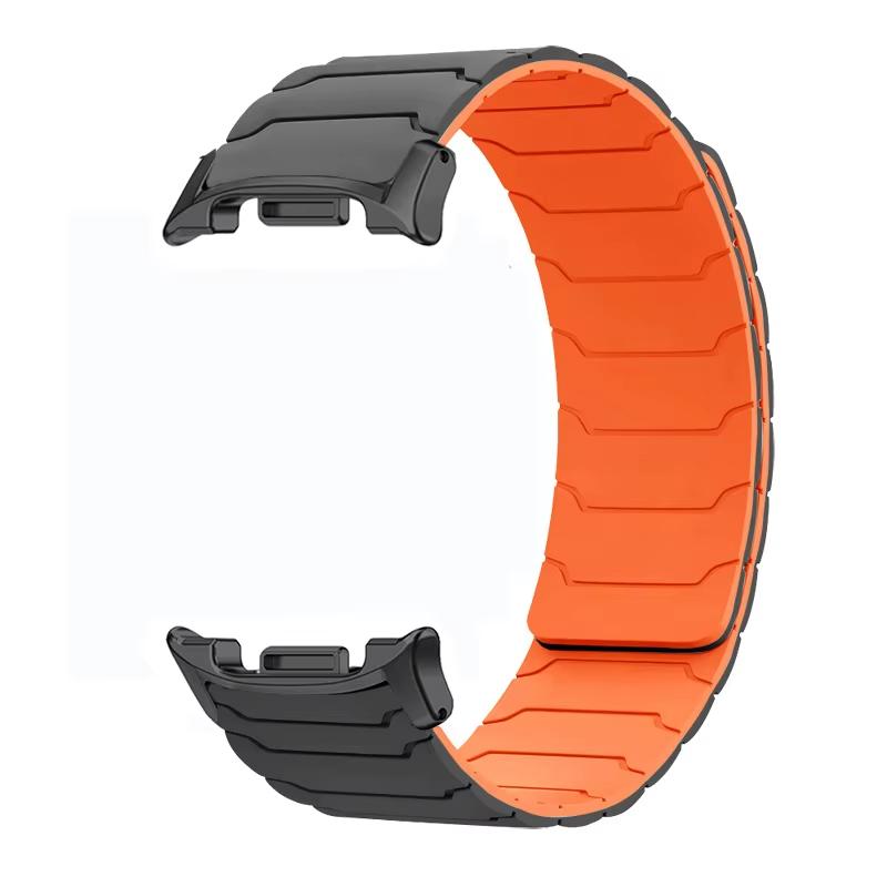 

Magnetic Silicone Band for Samsung Galaxy Watch 8 Classic bands 46mm Accessories Bracelet correa Galaxy Watch 8 strap 44mm 40mm galaxy8 classic 46mm