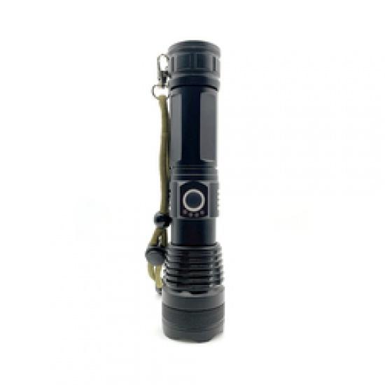 100000 Lumens Tactical Led Torch Light  Emergency Rechargeable Long Distance Led Work Light Camping Torch Flashlight
