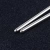Stainless Steel Chopsticks Reusable Household Round Metal Chop Sticks Japanese Sushi Food Stick Kitchen Tableware Cutlery