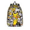 Fashion Pokemon Pikachu Backpack  Mochilas Fashion For Work Office Large Capacity Rucksack