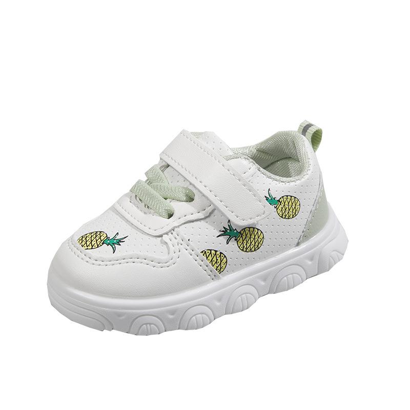 Fashion Girl Sneakers New Versatile Comfort Child Shoe Anti Slip Soft Sole Baby Girls Shoes Simple Cute Trendy Boy Shoes Tenis