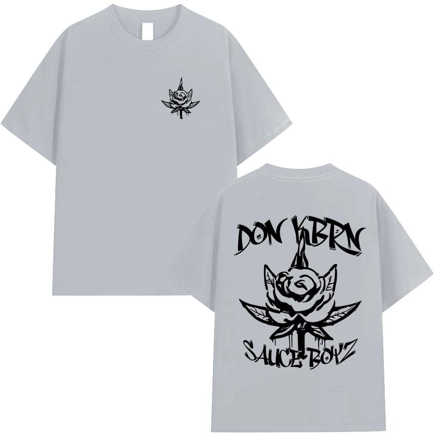 

Rapper Eladio Carrion 2025 Trendy Album Double Sided Print T Shirt Mens Hip Hop Summer High Quality T-shirt Loose Oversized Tops XXXL