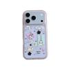 Through powder cute cat hand account sticker for iphone11Promax Apple 11 mobile phone case 11 women 11 double layer