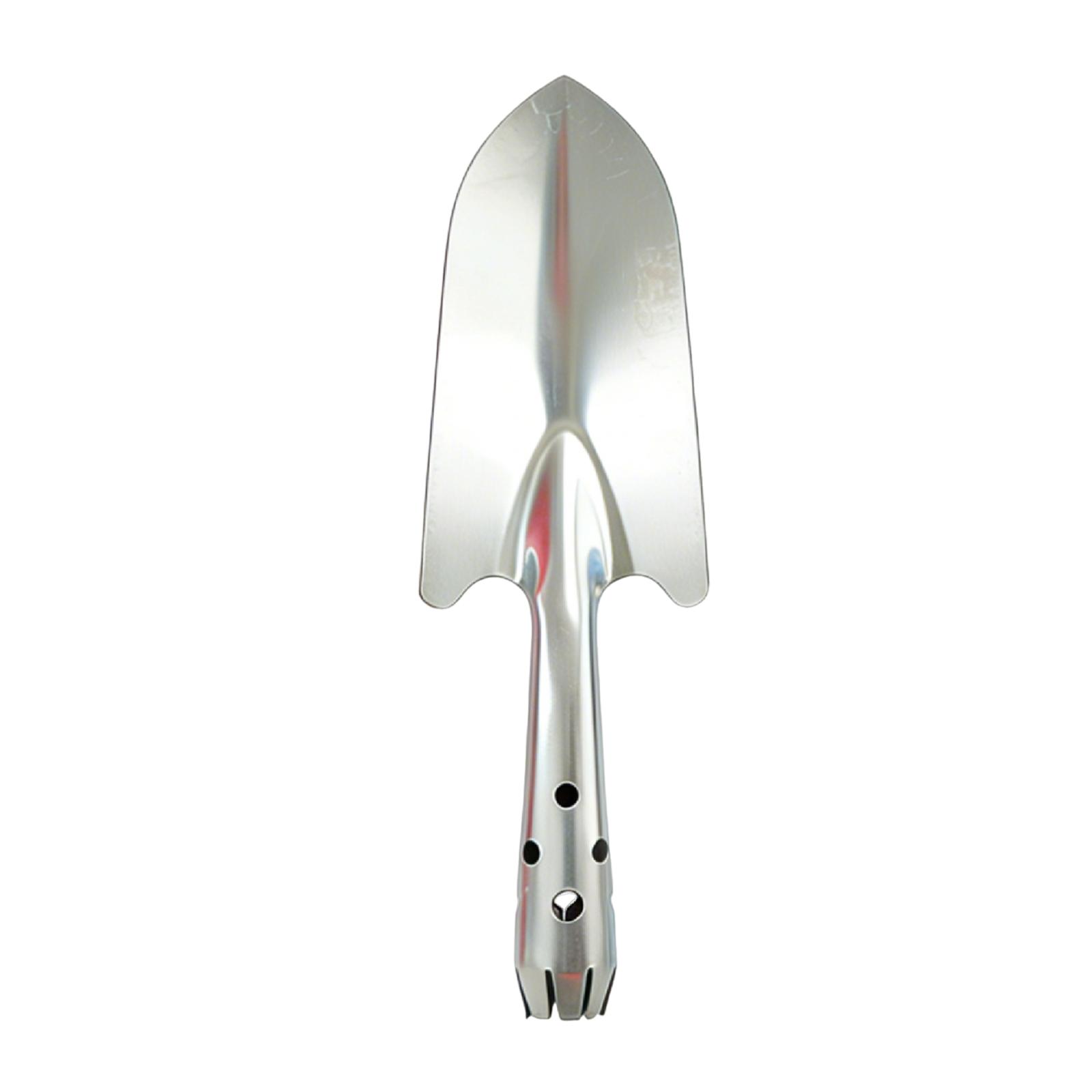 

Bright Metal Hand Shovel Portable Trowel Set Garden Tools Gardening Hand Shovel for Flower Soil Digging Planting Weeding белый