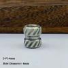 DIY Jewelry Accessories Retro Sculpture Bead Charms Brass Paracord Bead  EDC Outdoor Tool