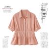 Stylish Tencel Short-Sleeve Top for Women: Age-Defying Summer Fashion