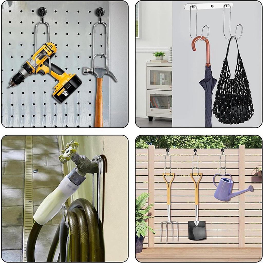 Garden Hose Holder Tool Wall Mounted for Yard Home Basement