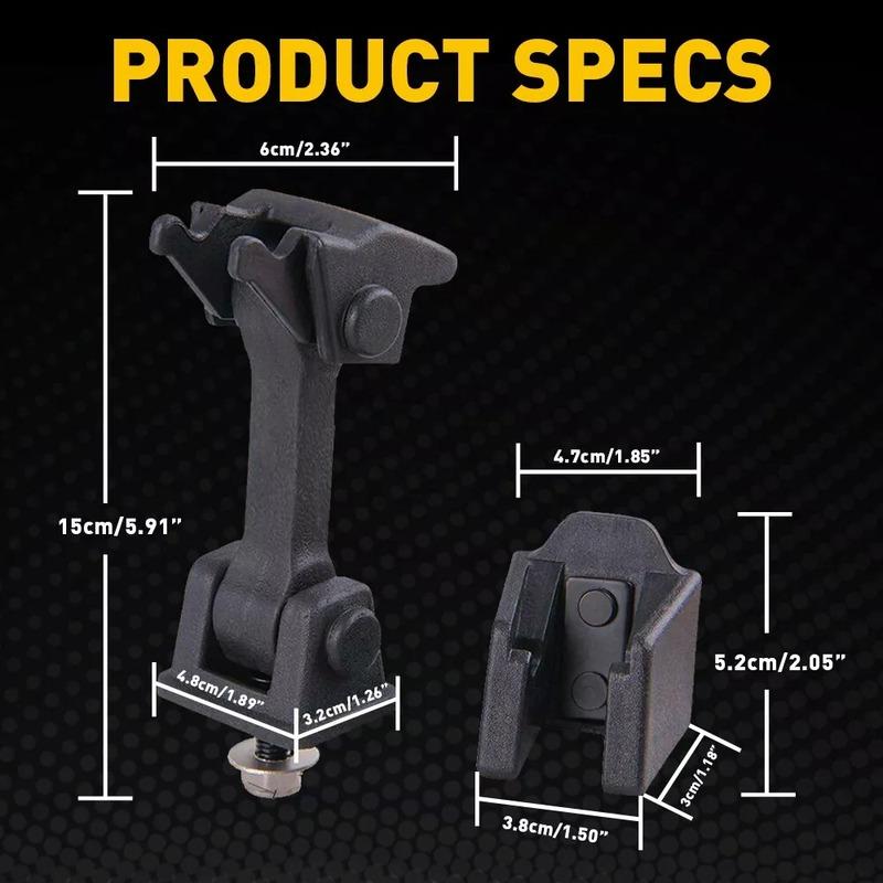 2 Stück Halterungen Verriegelungen Schwarz Motorhaubenverriegelung Haubenverriegelung für Jeep Wrangler JK 2007-2018 Auto Haubenverriegelung Zubehör X55395653AF