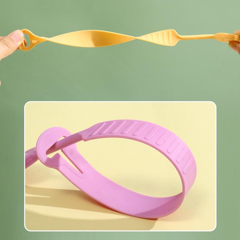 Silicone Little Bear Toilet Seat Lifter Toilet Lifting Device Creative Lift Toilet Ring Handle Anti-Dirt Handle Wc Accessories