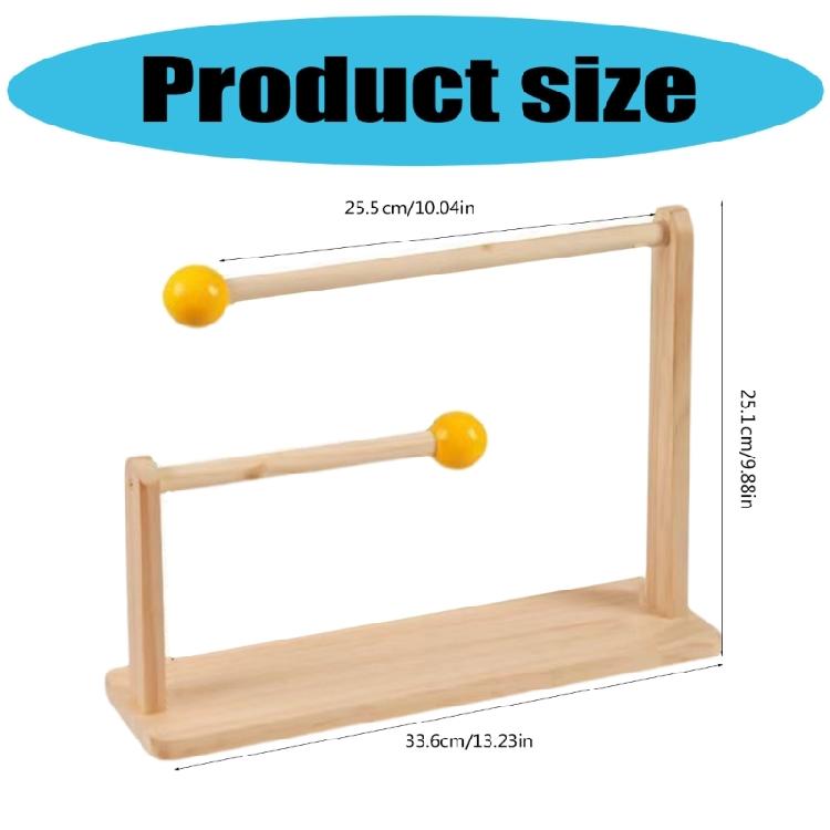 Bracelet Holder Jewelry Storage Case Bead Display Stand Jewelry Storage Rack Wood Texture Suitable for Home and Shop Use