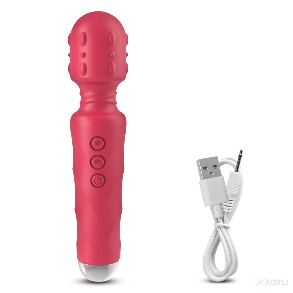 20 Speeds AV Vibrator Powerful Nipple G Spot Clitoris Stimulator for Women Magic-Wand Dildo Female Masturbation Adult Sex Toys