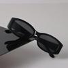 Vintage Sonnenbrille Damen Herren Marke Spiegel Weiblich Männlich Cool Schwarz Farben Quadratische Sonnenbrille Designer
