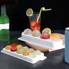 Eiswürfelform Gestapeltes Design Hohe Raumnutzung Lebensmittelechtes Silikon Einfaches Entformen Große Kugelförmige Eiswürfelform Langsam Schmelzend Cocktail-Eiswürfelbereiter