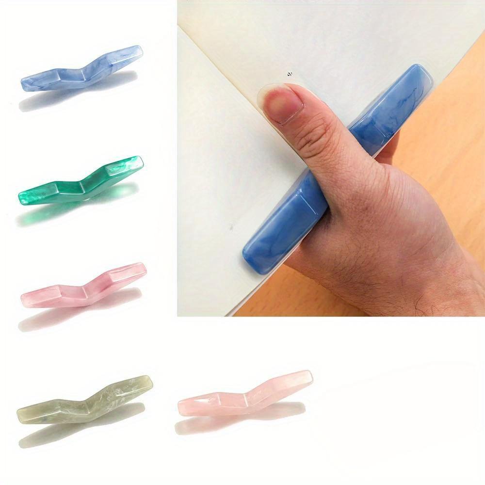 Thumb Book Support Book Page Holder Convenient Bookmark School Office Supplies Book Thumb Holder Bookmark Book Page Holder