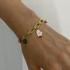 Jieding Stainless Steel Christmas & New Year Bracelet: High-End European & American Party Bangle