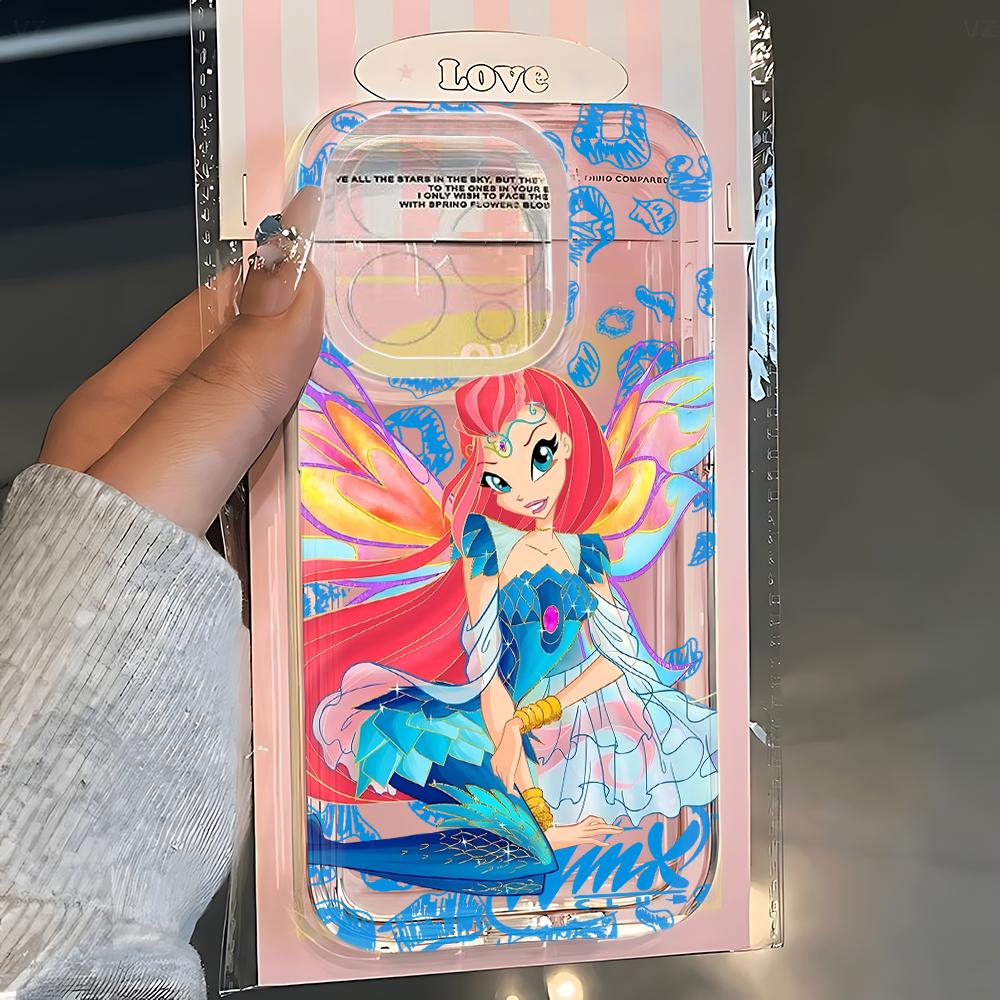 Lovely w-winxs c-clubs Phone Case For Samsung Galaxy S26 S25 S24 S23 S22 S21 S20 Note20 Edge Plus Ultra Lite 5G Clear Back Cover