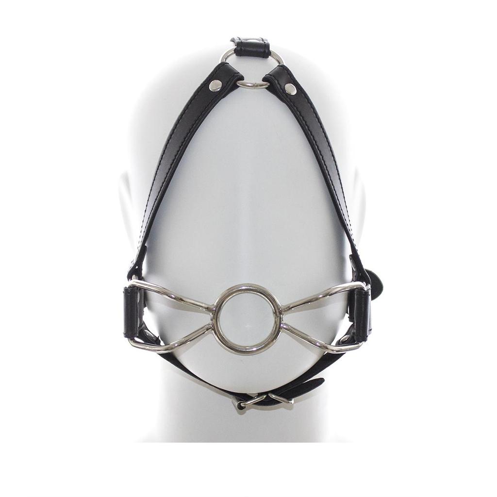 VaHppy Gag Máscaras Sexo Oral Jogos de Casal Role Play Cosplays Rainha Condicionamento Escravo de Cão PU Silicone Ossos de Cão Bolas de Sucção Argola O Bondage