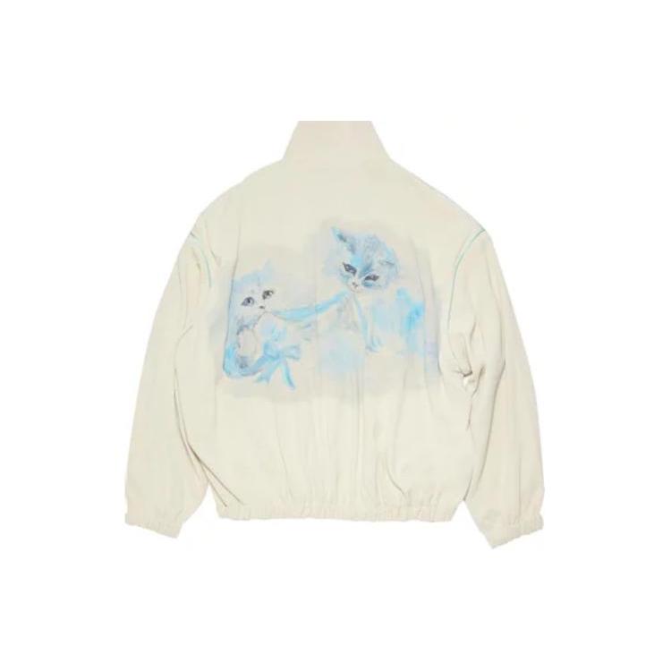 Acne Studios Jackets Men's White Moderate B90673-DDC