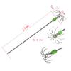 1/8/10/20Pcs/ Box Umbrella Hooks Live Bait Hooks Squid Blow Tubes Octopus Squid Hooks Stainless Steel Fishing Gear Accessories