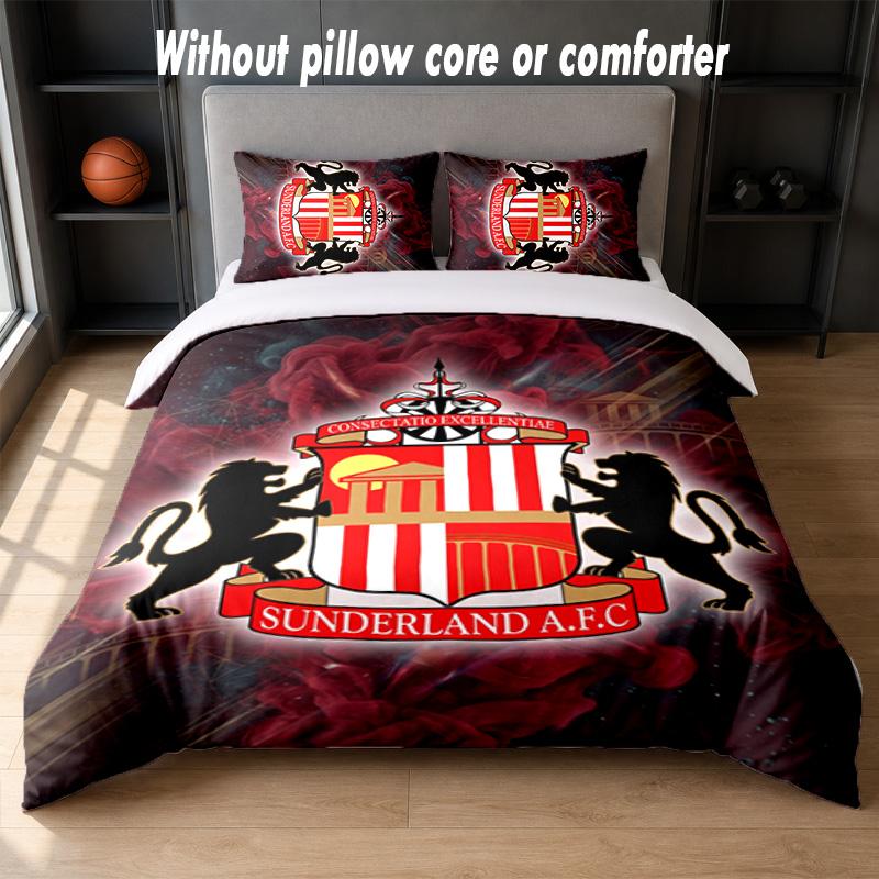 Set Biancheria da Letto Sunderland Design 1 Copripiumino + 2 Federe Morbido Traspirante Biancheria da Letto per la Casa