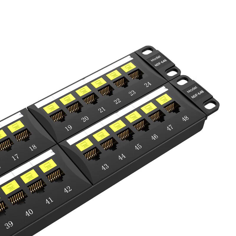 Shengwei NDF-524 Cat5e 24-Port 1U Rackmount Patch Panel