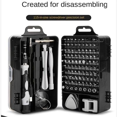 115-in-1 High-Strength Magnetic Screwdriver Set: Multi-Purpose Repair Tool Kit with Special-Shaped Screwdrivers