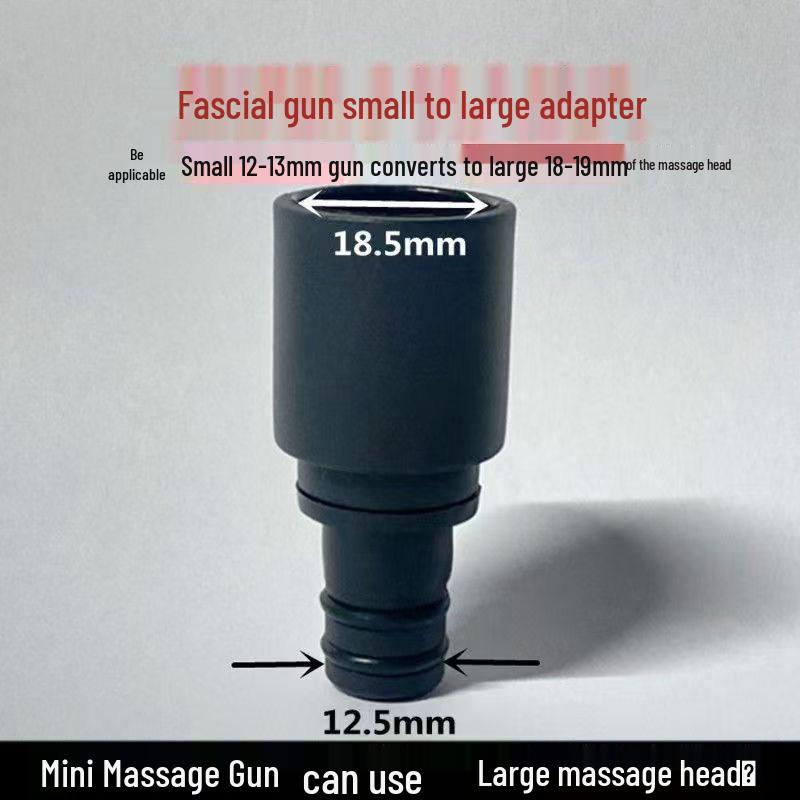 Fascial Gun Dildo Head Vibrator for Erotic Simulation (18~19mm)