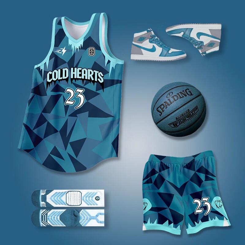Men's Custom American Style Basketball Jersey Set