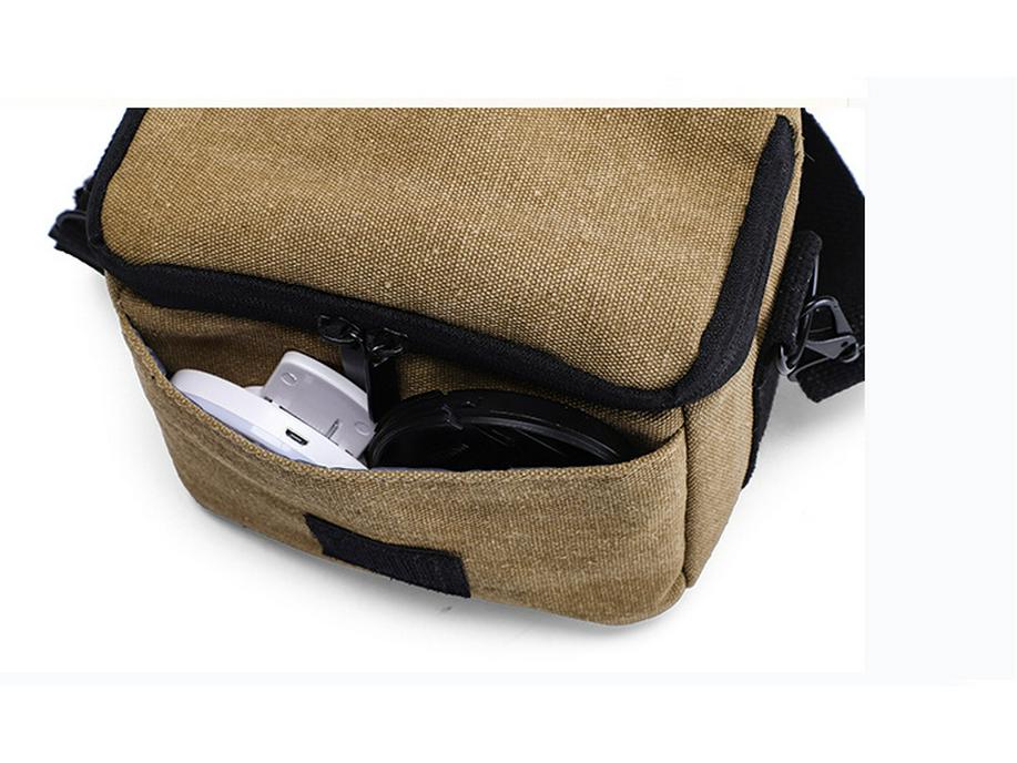 Sony Fujifilm Canon Nikon Retro Camera Shoulder Bag for Mirrorless & DSLR - Unisex Portable Design