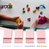 Crafting Accessories for Beads 4Pcs/Set Clay Gel Ball Maker Tools, Polymer Roller, 2mm 3mm 4mm 5mm Jewelry Making Supplies Sphere Shaper, Nail