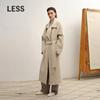 Women's Merino Wool Cashmere Blend Long Coat
