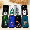 A-Anthony E-Edwards Phone Case For Samsung A73,72,71,A52,51,40,41,A22,A32,31,A13, Soft Black Shell