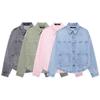 Fashion Style 2024 Autumn New Women's Clothing Stylish Cotton Long Sleeves Denim Jacket Coat 0108229