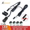 Comutator Senzor LED DC 12V 24V 5A pentru Dulap Control Ușă/Mișcare PIR/Mână Rotită/Activare Tactilă pentru Dulap Dressing Lumină Bandă Inferioară