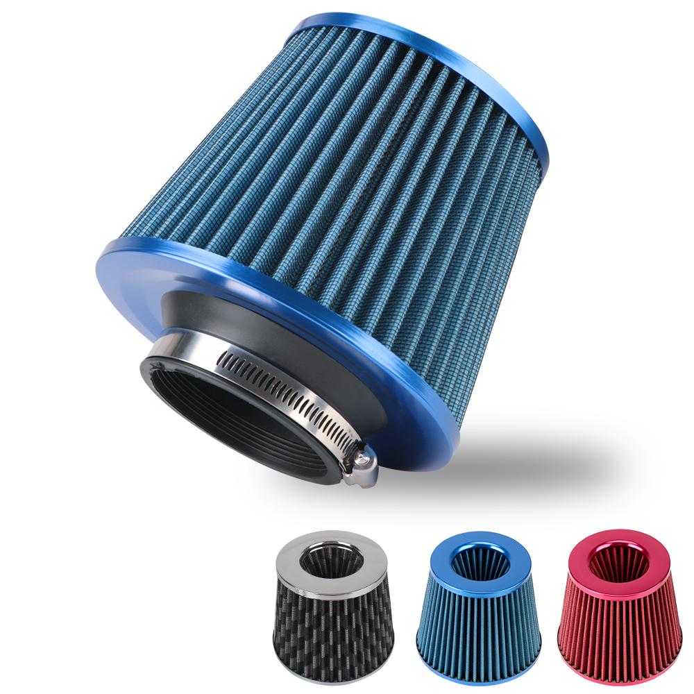 Sport Power Mesh Cone 76MM Car Air Filters 3 Inch High Flow Car Accessories Induction Kit Cold Air Intake Filter Universal Air Filters 7