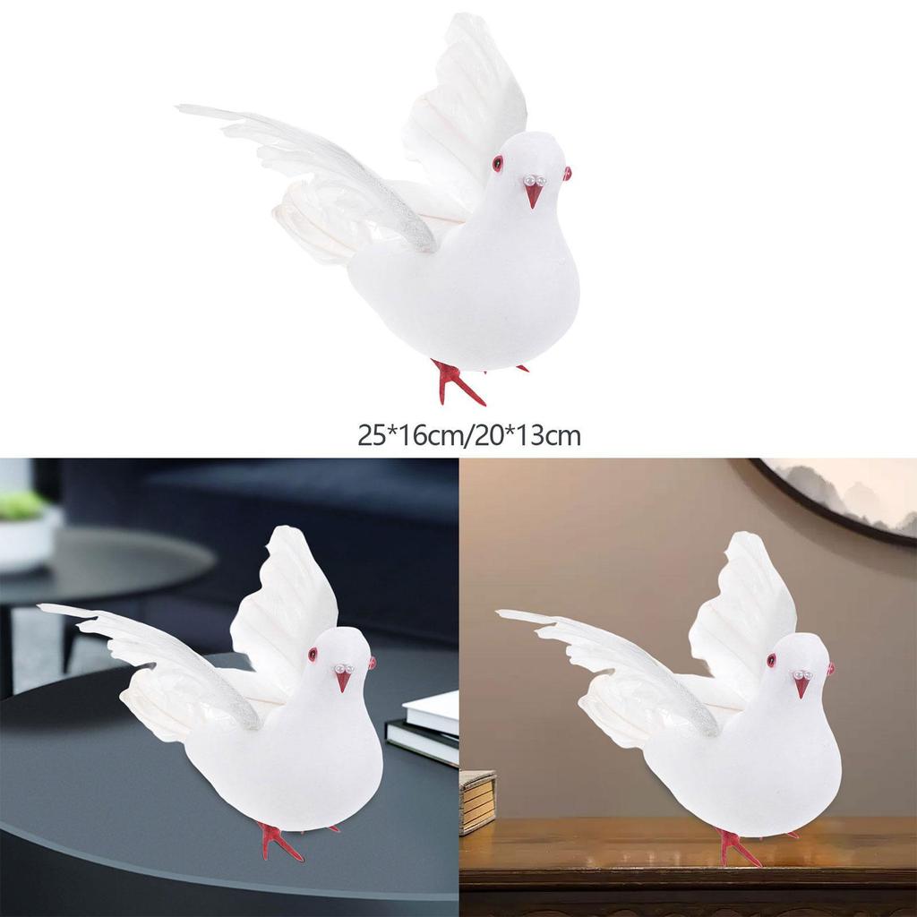 Decoration, Bird Figurine, Foam Statue Sculpture with Delicate Details And Handcrafted Workmanship