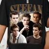 Περιορισμένο Vintage T-Shirt Stefan Salvatore, Δώρο Για Γυναίκες και Άνδρες Unisex T-Shirt|............|||