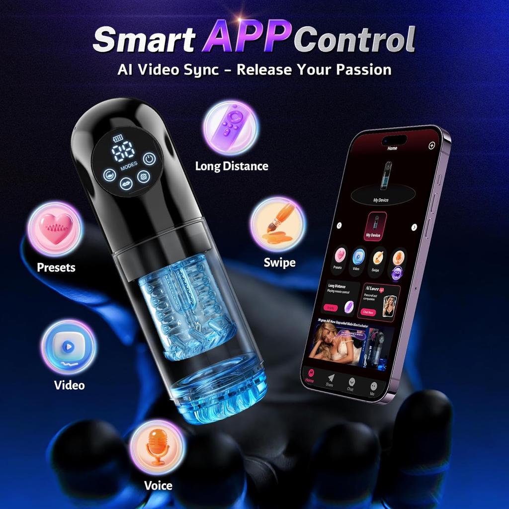 Male Masturbator Cup Automatic Male Masterbation Thrusting Rotating Vibrating Sucking Stroker Adult Sex Toys for Men