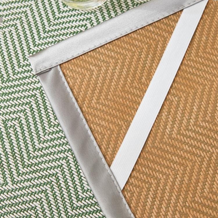 New Summer Ice Vine Mat Sofa Mat Herringbone Pattern Cool Dustproof Seat Cushion Household Anti Slip Furniture Protective Cover