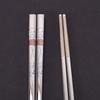 1 Pair Portable Stainless Steel Sushi Chopsticks  Engraving Pattern Tableware
