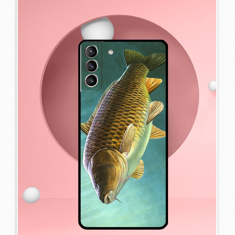 CARP FISH FISHING Case For Samsung Galaxy S25 Ultra S21 S22 S23 S24 Ultra S9 S10 S20 Plus S25 FE Cover Funda