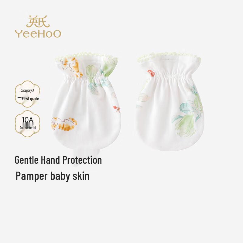 YEEHOO Infant Anti-Scratch & Anti-Bite Gloves F
