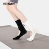 MEIKAN Dámské protiskluzové ponožky do půli lýtek s páskem a špičkou pro jógu