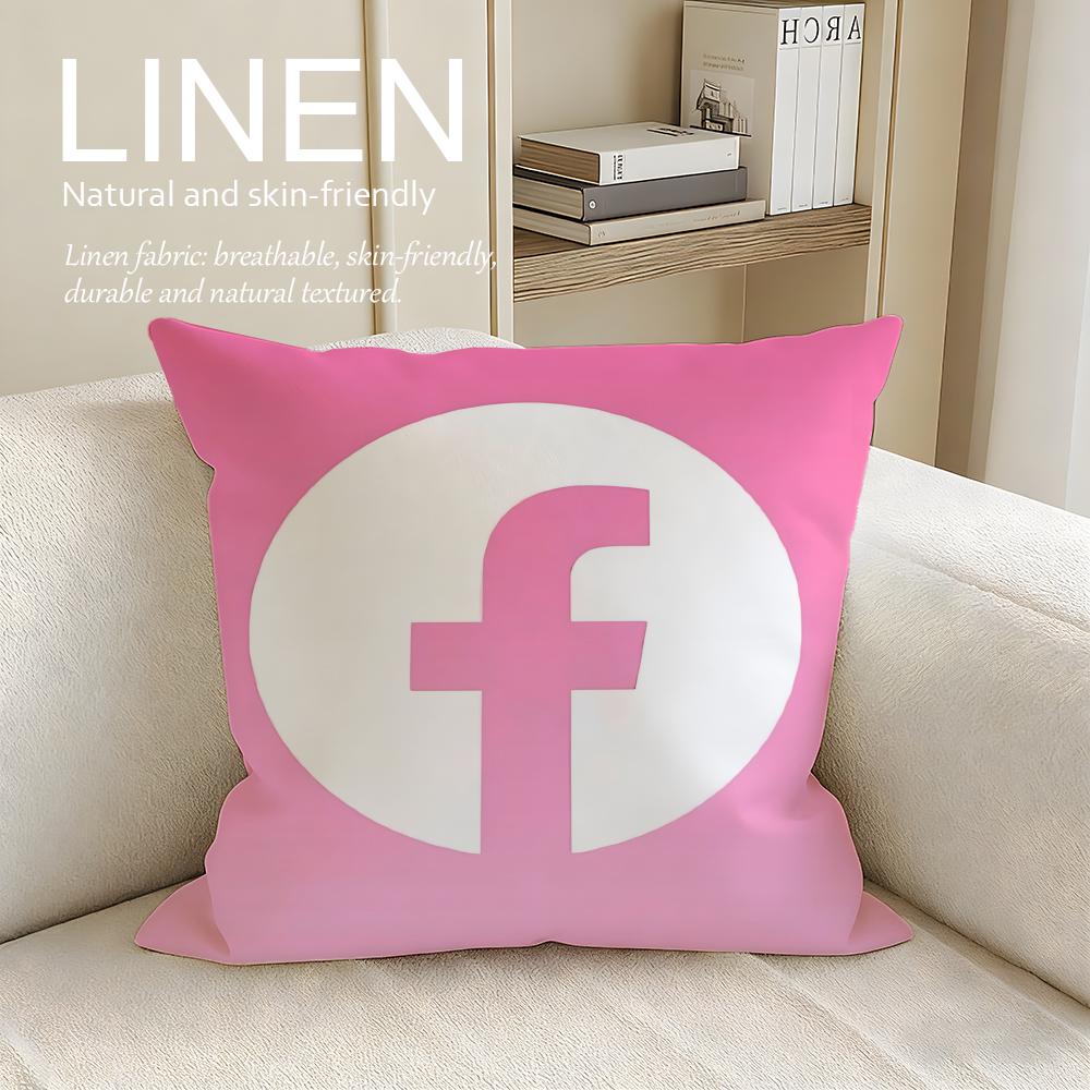 Brand Facebook Cushion Cover Pillowcase Set Pcs x x Breathable Washable Sofa Cushion Cover