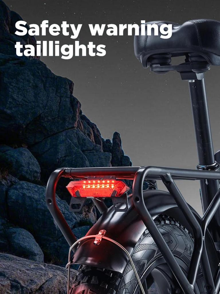 Neues YX80M-2 Elektrofahrrad 750W * 2 Doppelmotor 48V 20Ah Akku 7-Gang Hydraulikbremse Vollgefedert 26 Zoll Erwachsenen E-Bike